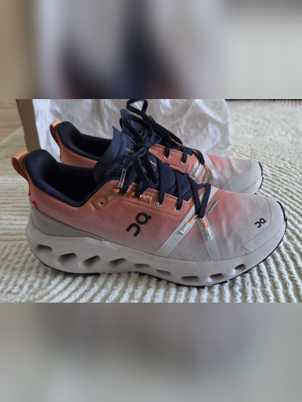 Womens On Running Cloudsurfer Trail Waterproof size 7.5 - Picture 5 of 11